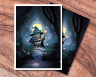 MTG Sleeves, TCG Card Sleeve Protectors, Frog Themed Card Sleeve, Gifts for Gamers, MTG Accessories