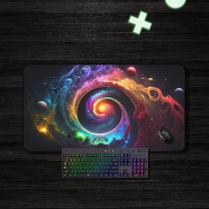 Desk Mat Fantasy, Gaming Mouse Pad, Large Mouse Pad, XL Mouse Pad, Mouse Pad Gaming, Fantasy Mouse Pad, Nerdy Gift For Him, Card Playmat