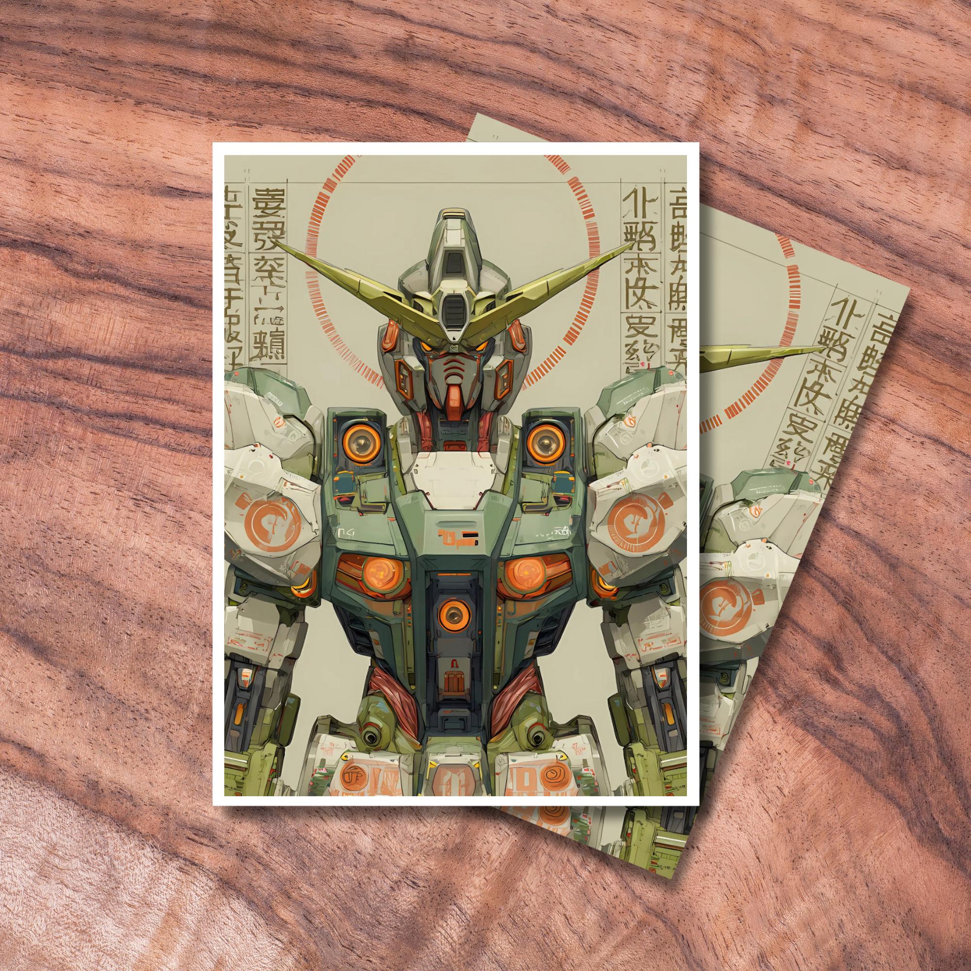 Card Sleeves Compatible With Gundam TCG, Unofficial Gundam Card