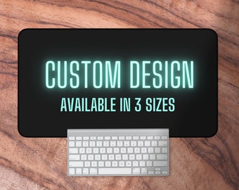 Custom Desk Mat, Custom Mouse Pad, Personalized Mouse Pad, Custom Desk Pad, Custom Gaming Set Up