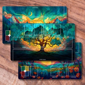 Tapete de juego compatible con Earthborne Rangers, paquete no oficial de tapetes de Earthborne Rangers, mejora para juegos de mesa, regalo para amantes de los juegos de mesa.