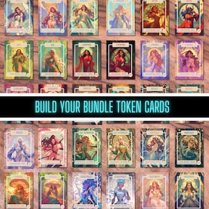 Pacchetto di token MTG, token non ufficiali per il gioco MTG, regali per giocatori, accessori MTG, token olografici normali o foil