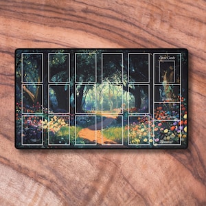 Tapis de jeu Everdell, tableau de bord de joueur compatible Everdell, tapis de joueur non officiel Everdell, amélioration du jeu de société