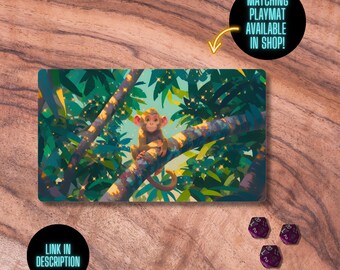 MTG Sleeves, TCG Card Sleeve Protector, Cute Monkey Themed Themed Card  Sleeve, Trading Card Sleeves, Adorable Gifts for Gamers - Etsy