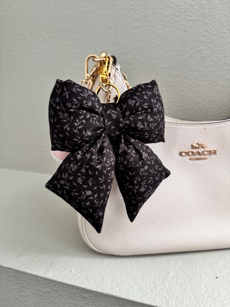 Puffy Bow Keychain Sewing Pattern: DIY Tutorial (PDF Download) image 4