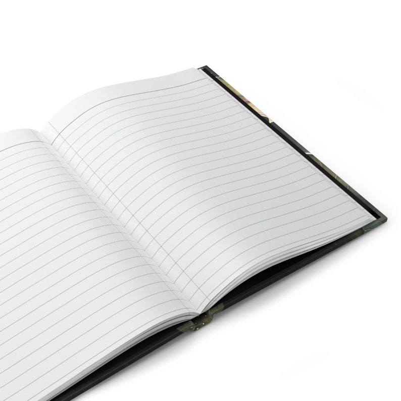 Lindo bosque de fantasía búho diario pequeña criatura de fantasía cuaderno de tapa dura Woodlands lindo búho criatura diario de tapa dura regalo imagen 5