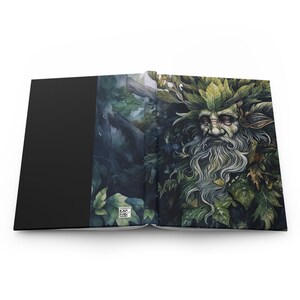 Tree Beard Notebook Green Man Spirit Journal Note Book 19cm main image 1