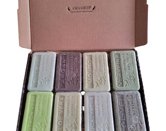 Marseille Soap Box 8 scents of Organic Provence