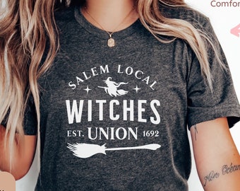 Support Local Witches Shirt for Women Funny Halloween Shirt - Etsy