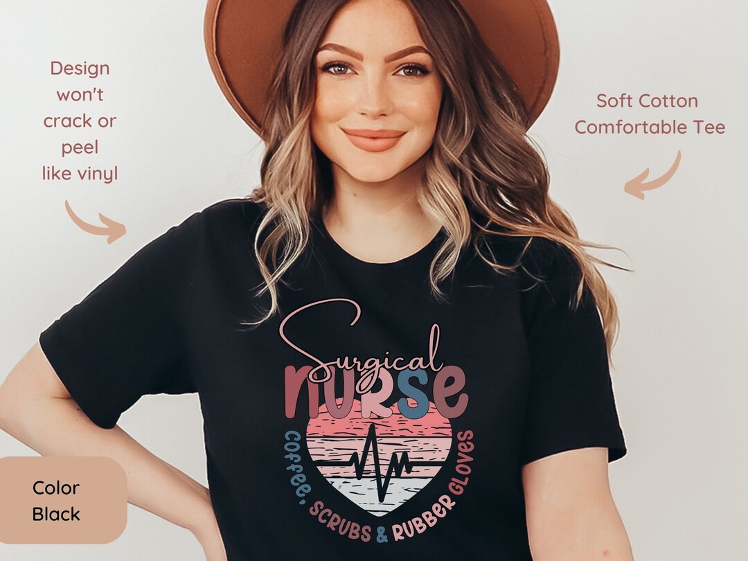 Surgical Nurse Tshirt, Surgical Ward Nurse Shirt, Surgical RN Tee