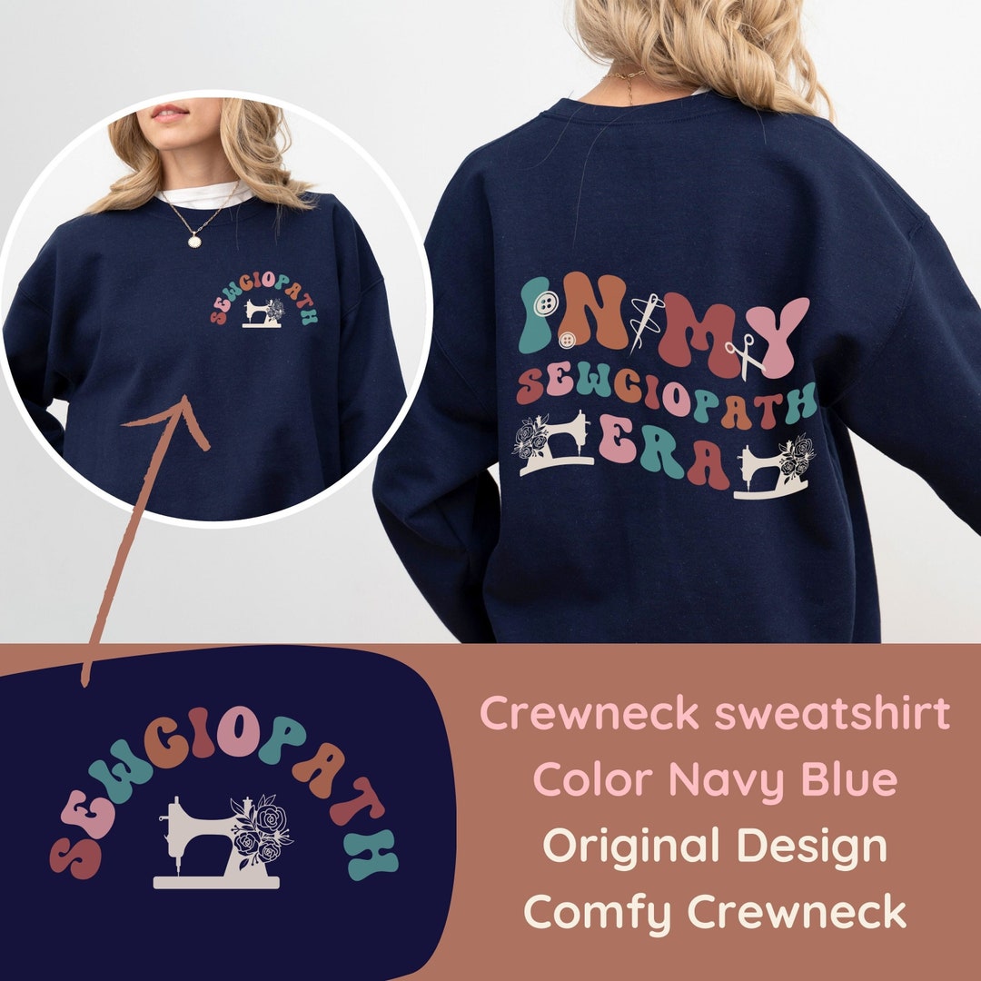 Sewing Sweatshirt, Sewing Sweater, Sewing Lover Gift, Gift for Sewer, Sew Crewneck Sweatshirt