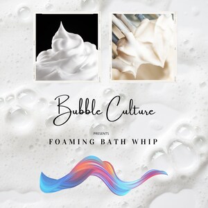 Foaming Bath Whip - foaming base for foaming sugar scrub