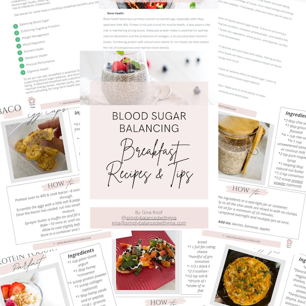 Blood Sugar Balancing Breakfast Recipes & Tips