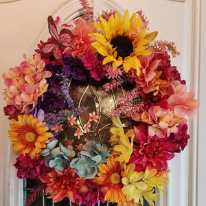 You are my Sunshine Summer front door Wreath