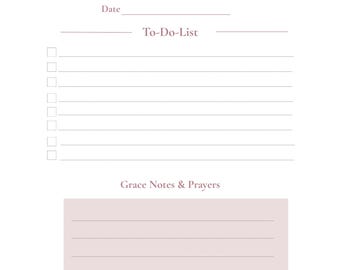Daily Homemaking Checklist | Simple To-Do Routine for Moms | Faith-Based Home Planner