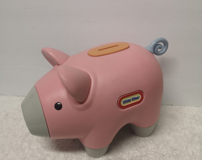 Vintage Little Tikes Piggy Bank Etsy