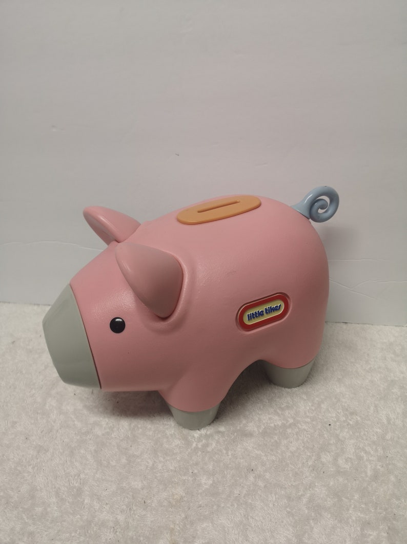 Vintage Little Tikes Piggy Bank Etsy