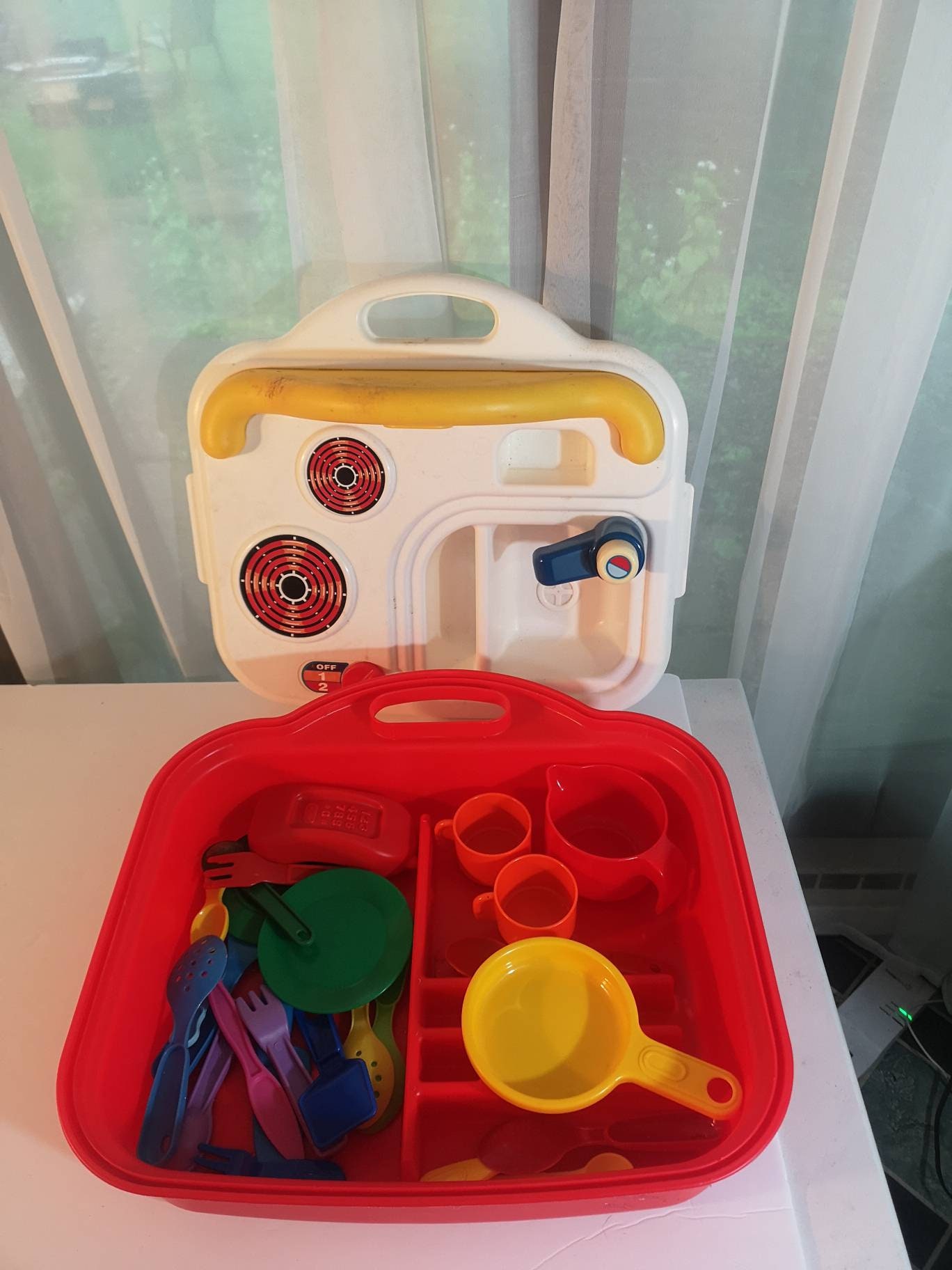 Vintage Little Tikes Kitchen Play Set W/accessories 16 X - Etsy