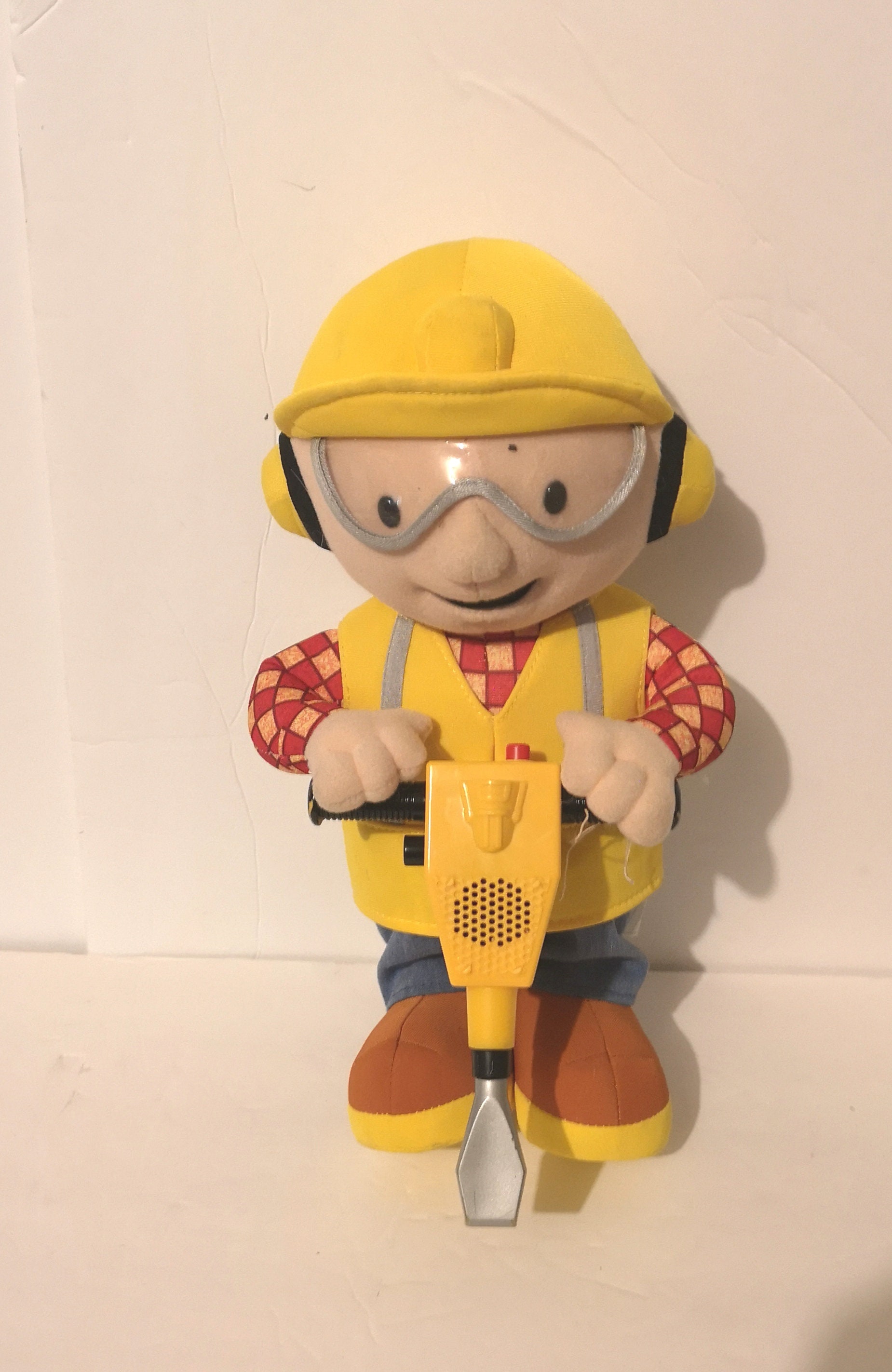 Talking Bob The Builder Toys Jackhammer Bob The Builder Plush