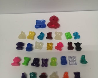 Vintage Gogo Crazy Bones Lot Of 30