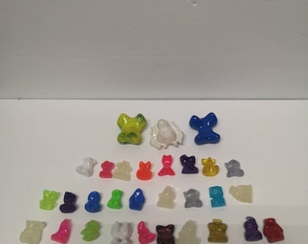 Vintage Gogo Crazy Bones Lot Of 30