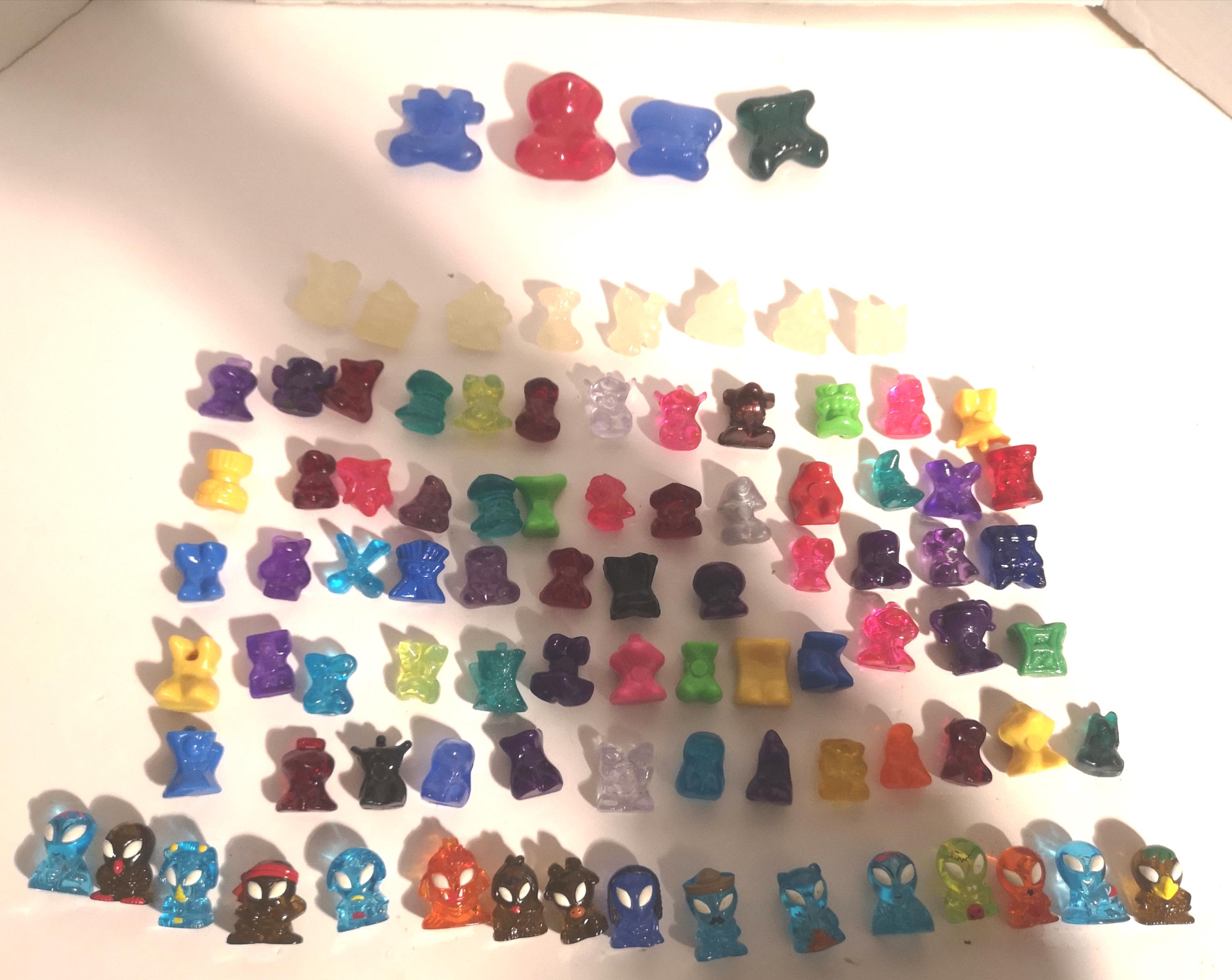 Vintage RARE Lot of 90 Gogo Crazy Bones - Etsy