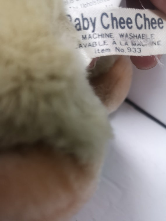 Vintage Russ Berrie Baby Chee Chee Monkey With Soother 6