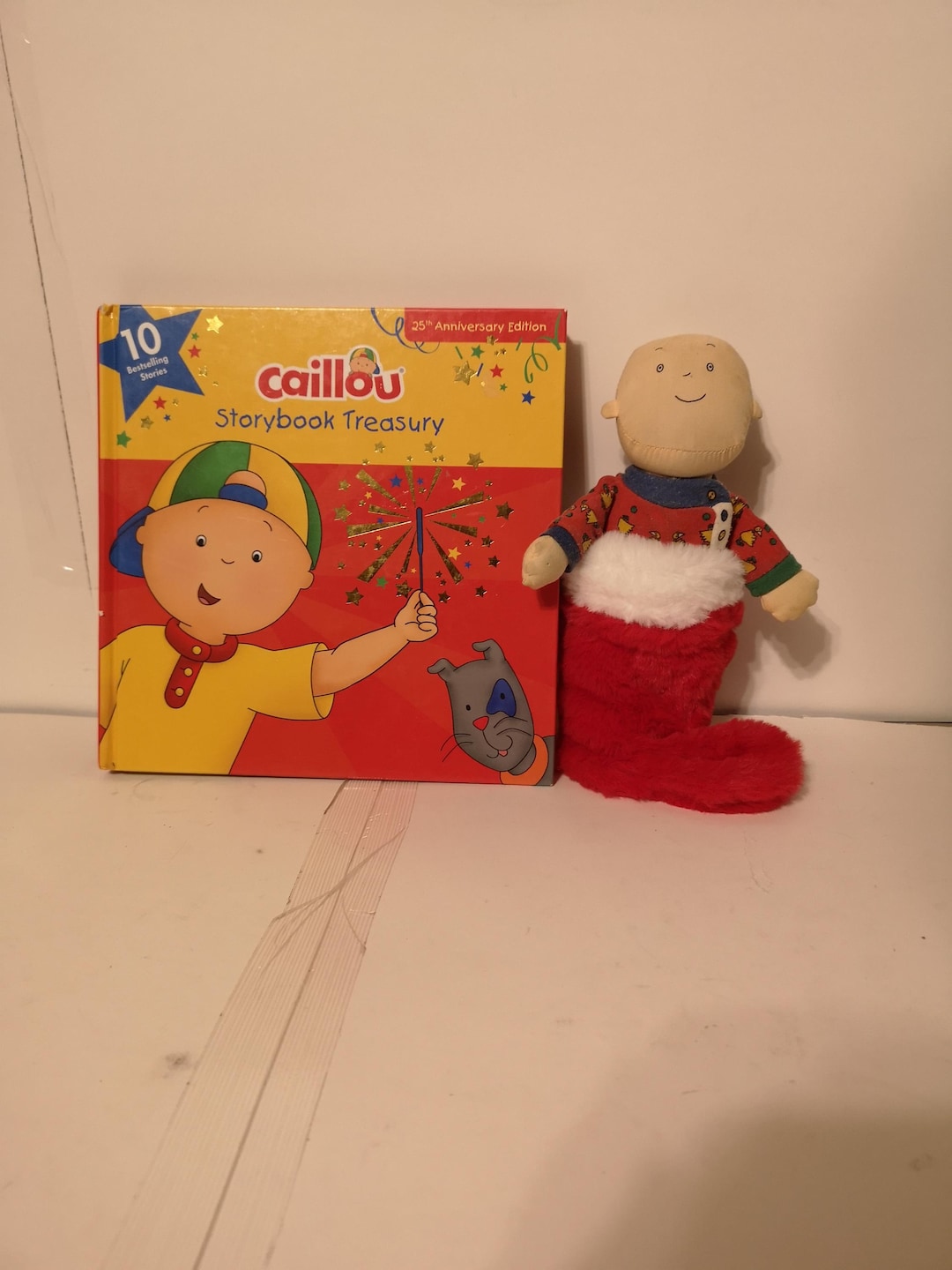 Vintage Caillou Story Book Treasury W/ Caillou Plush 9" - Etsy