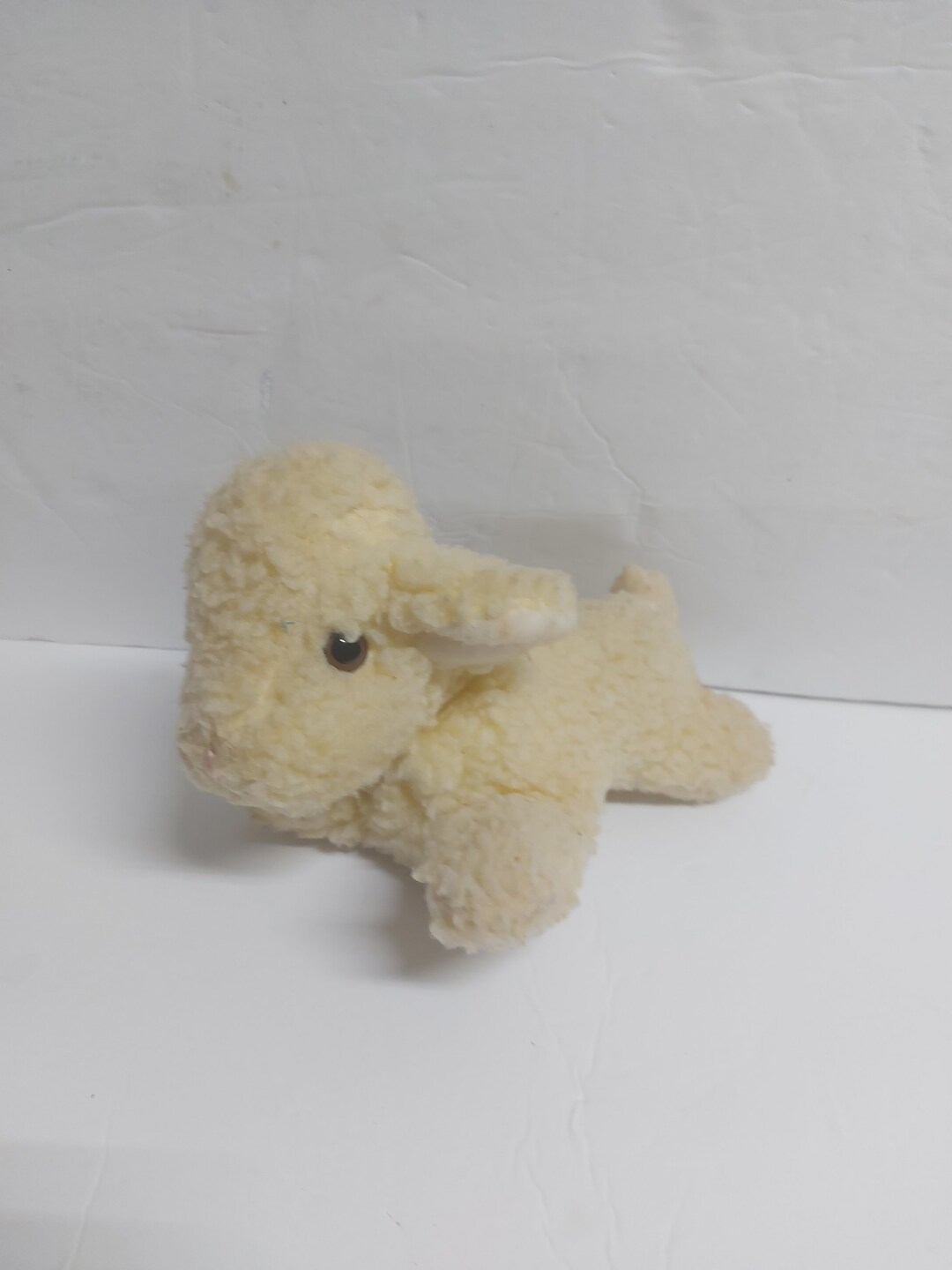 VINTAGE Musical Wind up Lamb Plush 10 Etsy