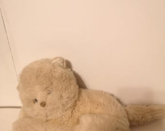 Vintage 1982 Gund Plush Kitty 10"