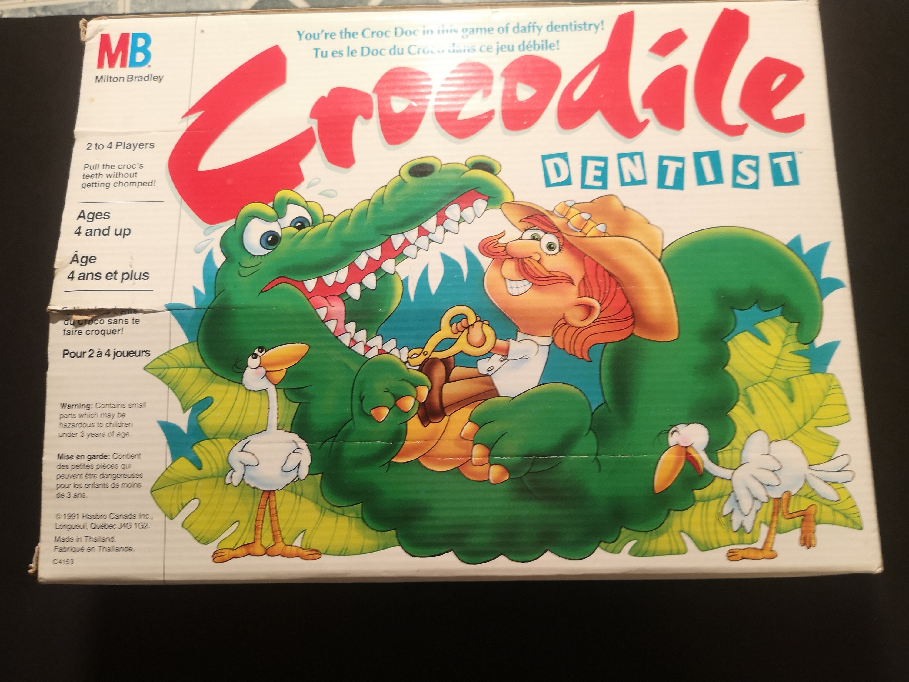 Crocodile Dentist Game Original 90s Crocodile Dentist Game By