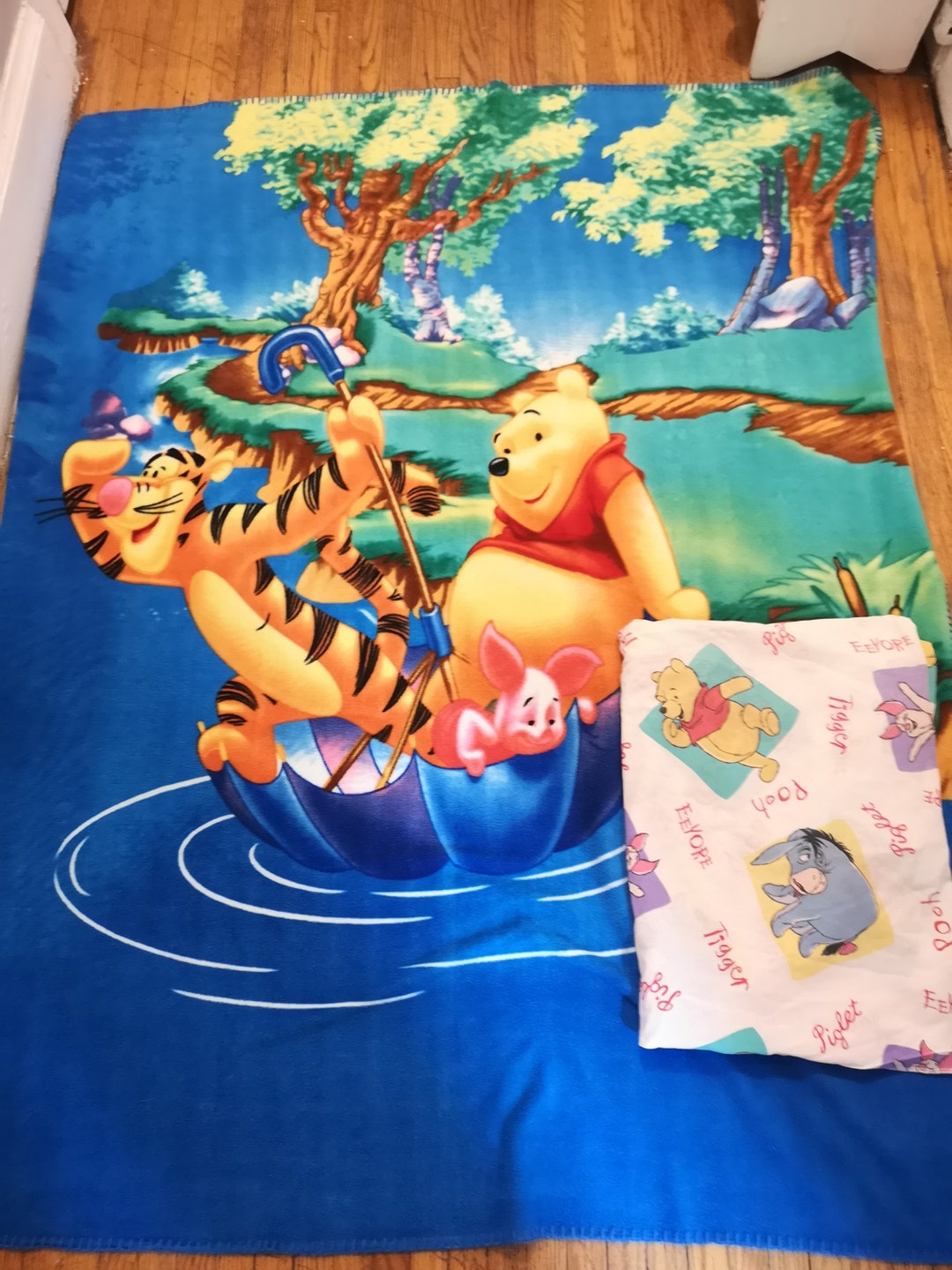 Vintage Winnie The Pooh Blanket
