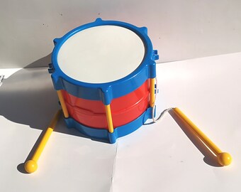 Vintage Little Tikes Toy Drum Etsy