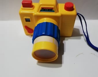 Vintage RARE  Play well Musical Kaleidoscope Toy Camera 1980s