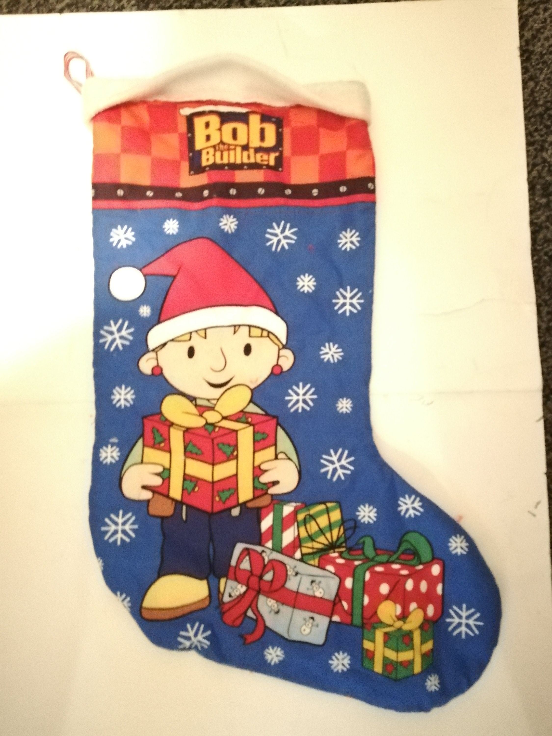 Vintage Bob the Builder Christmas Stocking - Etsy