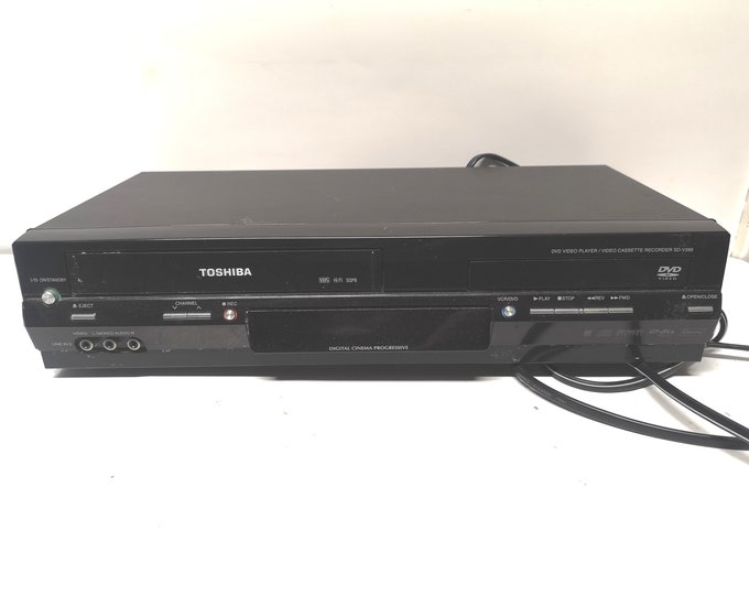 Vintage Toshiba VCR /DVD Combo Works No Remote Etsy