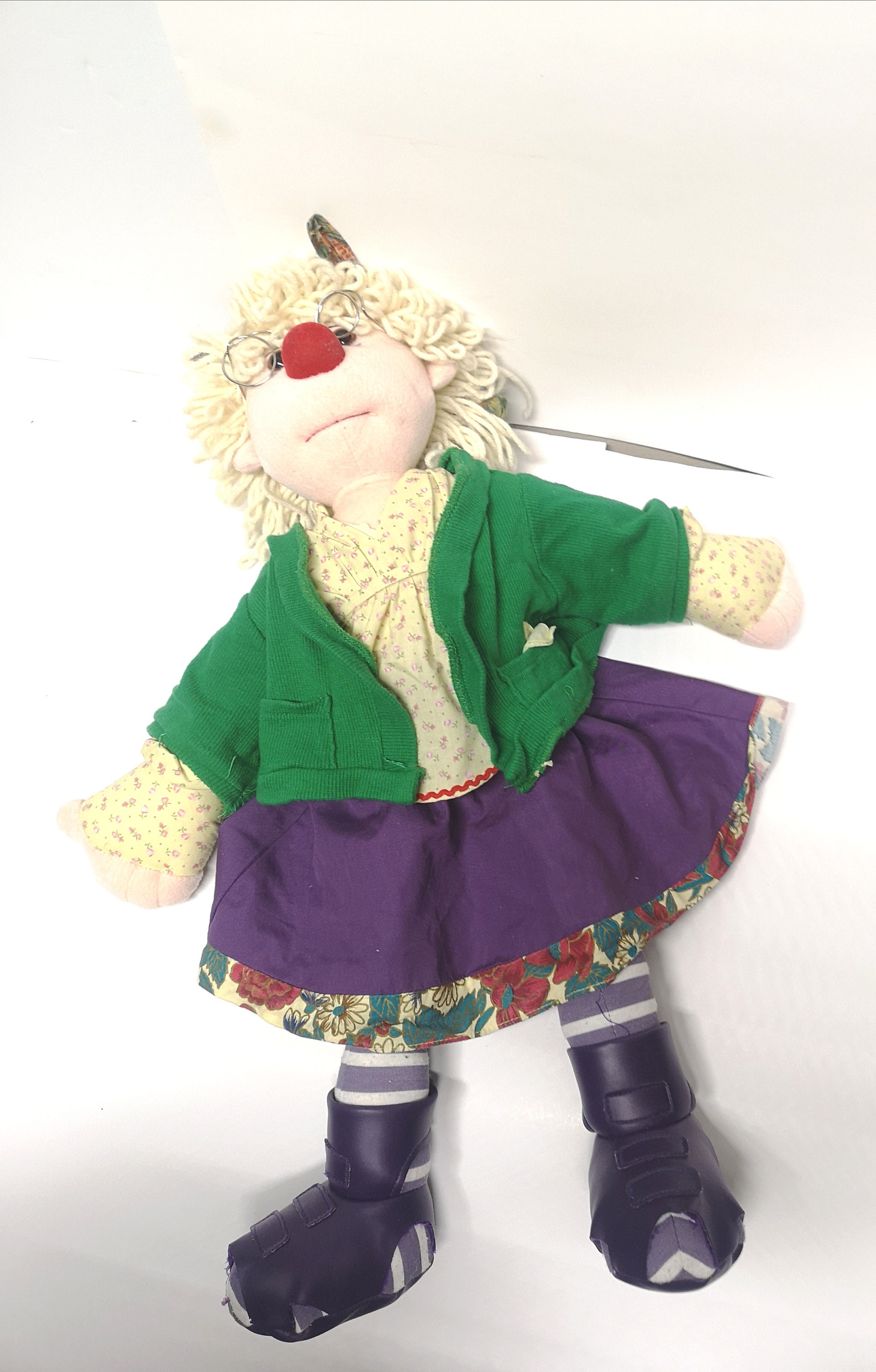 Vintage Very RARE 1990s the Big Comfy Couch Granny Garbanzo Etsy