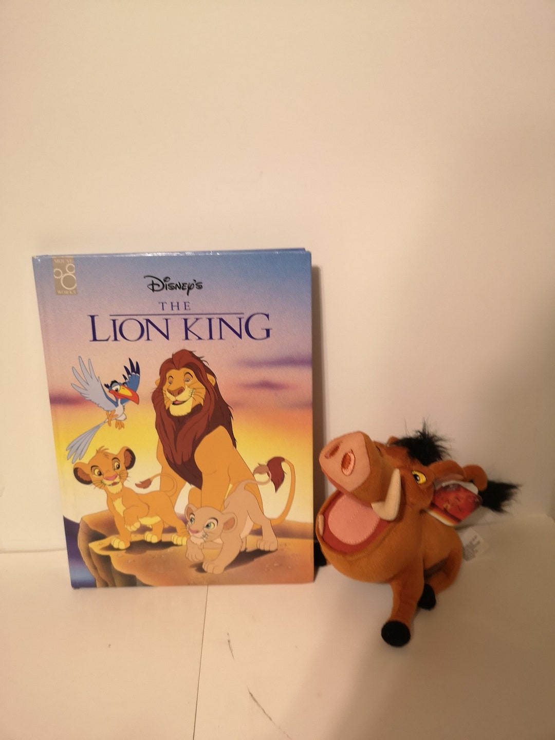 Vintage the Lion King Hardcover Book and Plush With Tags 8" X 6" - Etsy