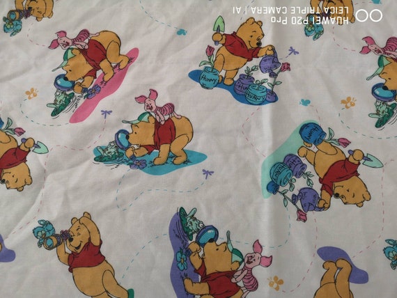 Disney Baby Winnie the Pooh Hugs Gray Soft Fleece Baby Blanket