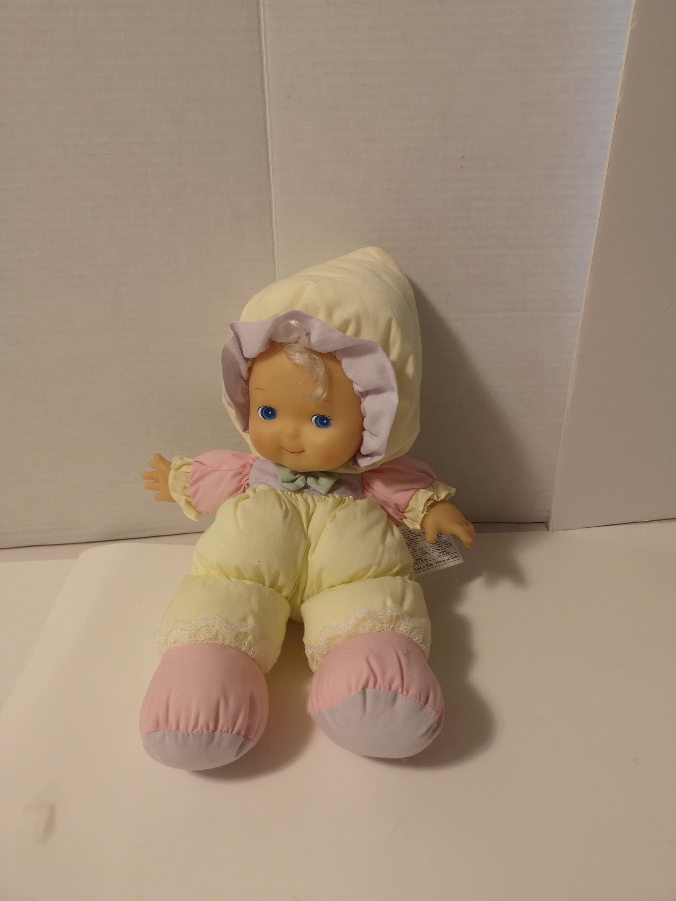 Vintage Fisher Price Puffalump Doll With Squeaker Great Condition