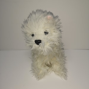 Vintage Russ Berrie Puppy Plush 7"  Sassy