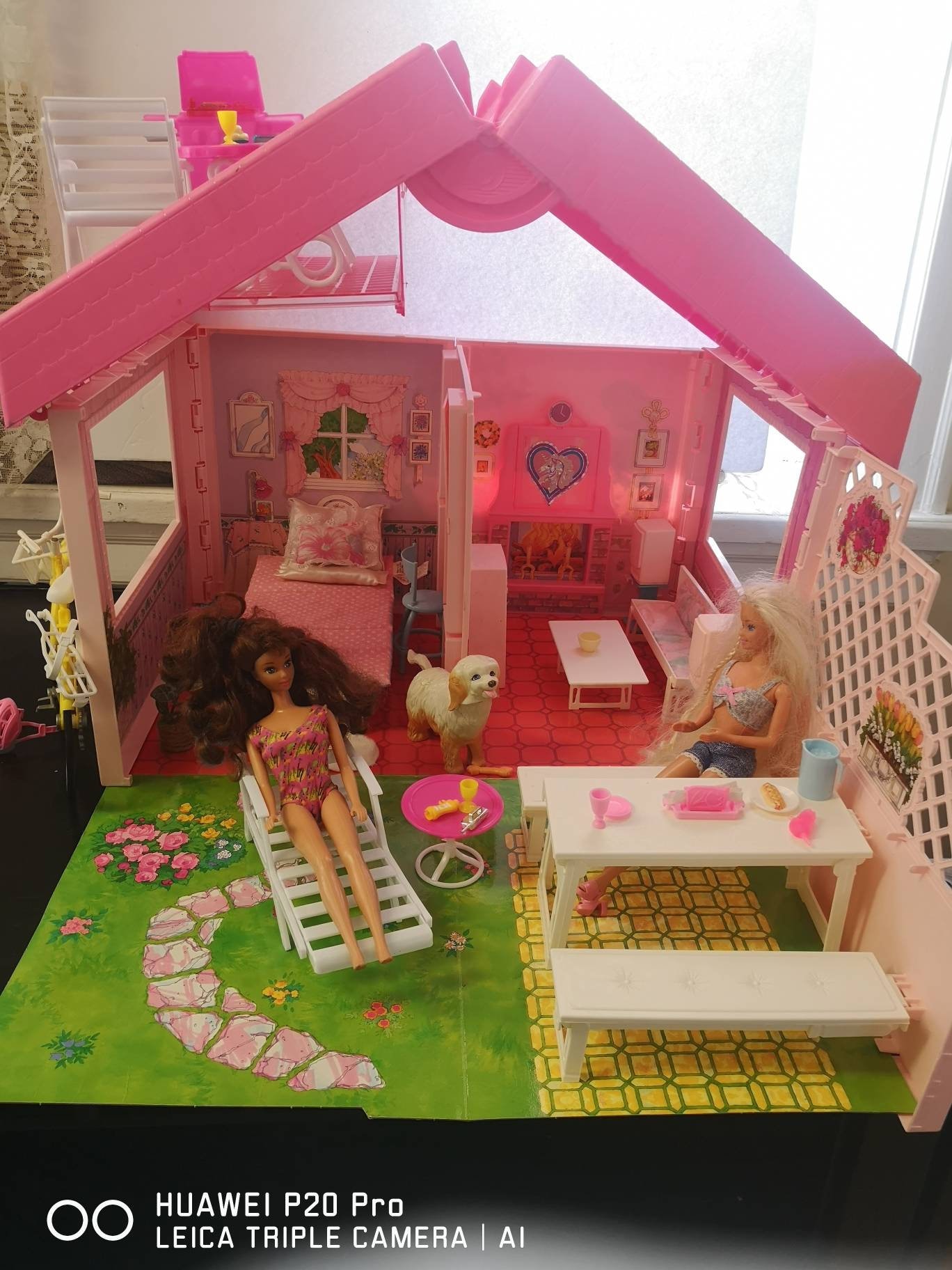 Barbie magic house 1992 new arrivals