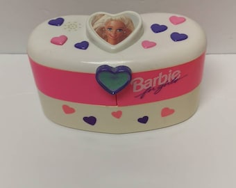 Vintage RARE 1995 Barbie Talking Jewelery Box Mattel Works - Etsy