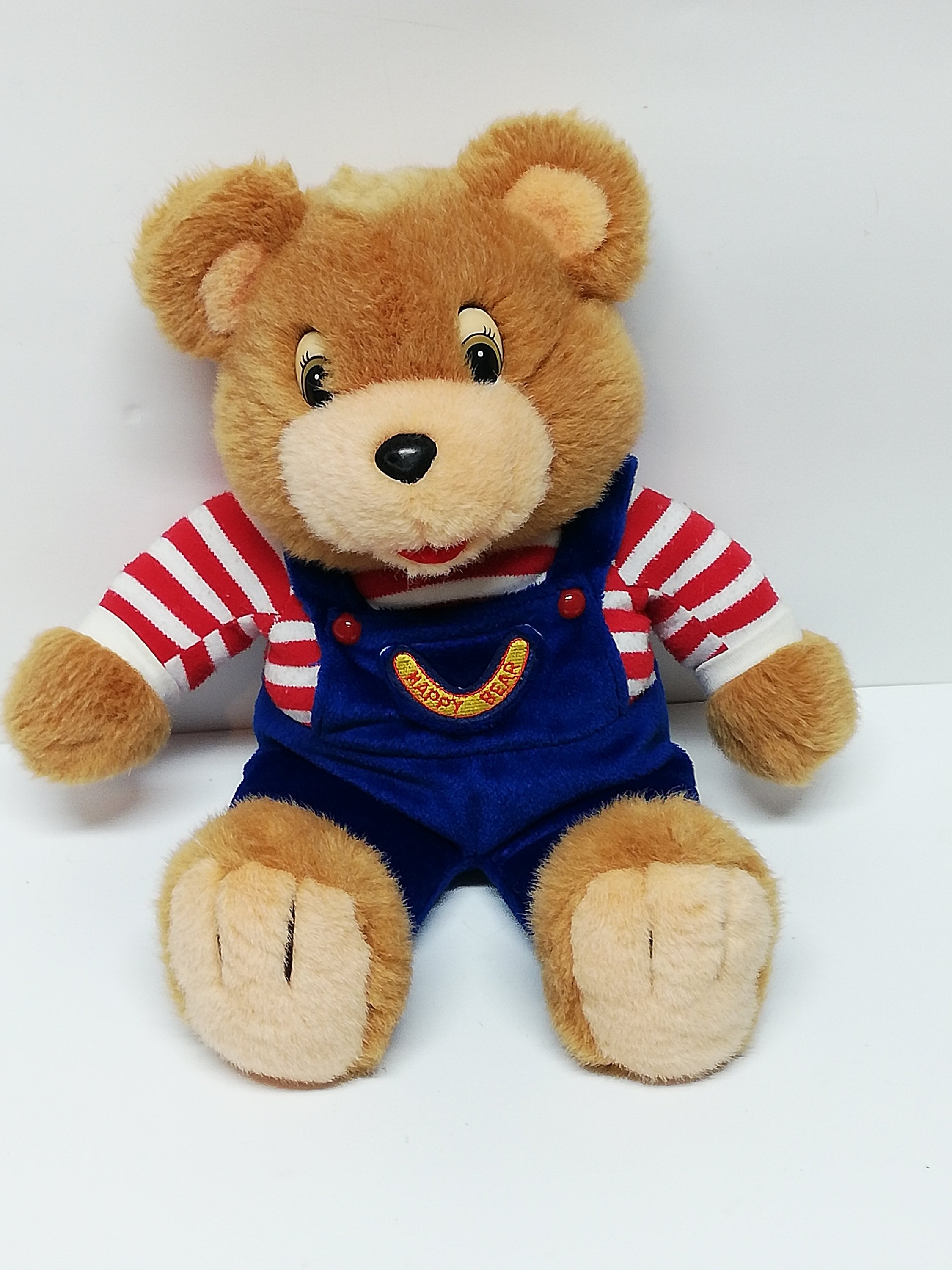 Vintage 1989 Gund Happy Bear Teddy Bear Plush 16