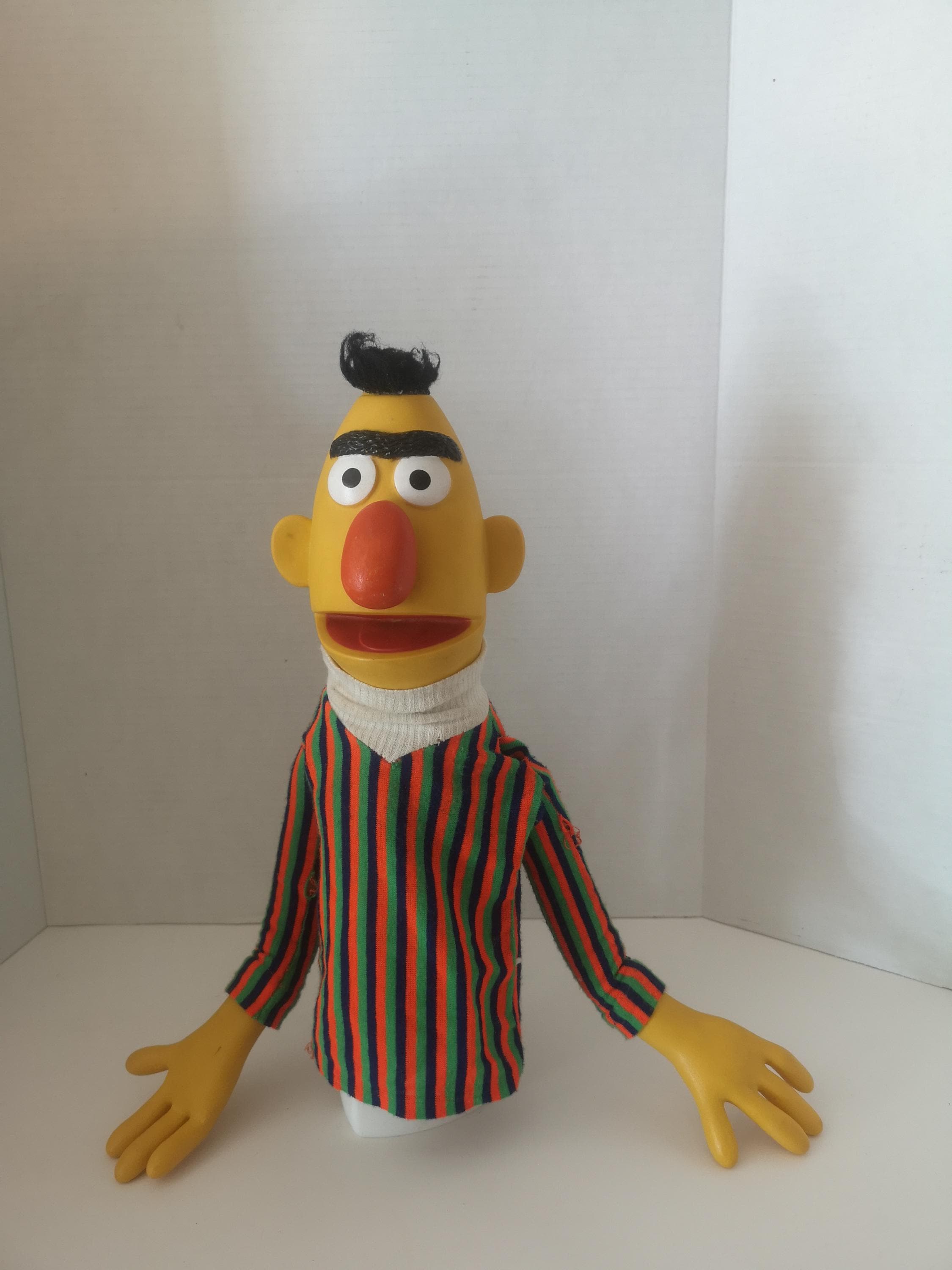 Vintage RARE 1970s Bert Hand Puppet 20