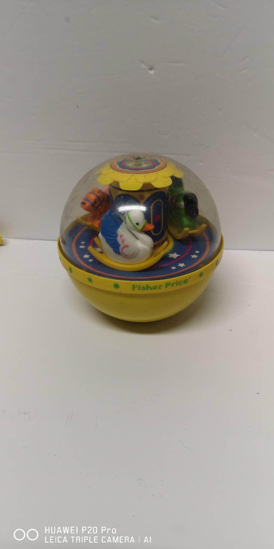 Vintage 1960s Fisher Price Roly Poly Animal Chime Ball - Etsy