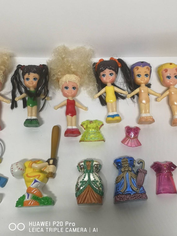 Dolls with snap 2024 on plastic clothes