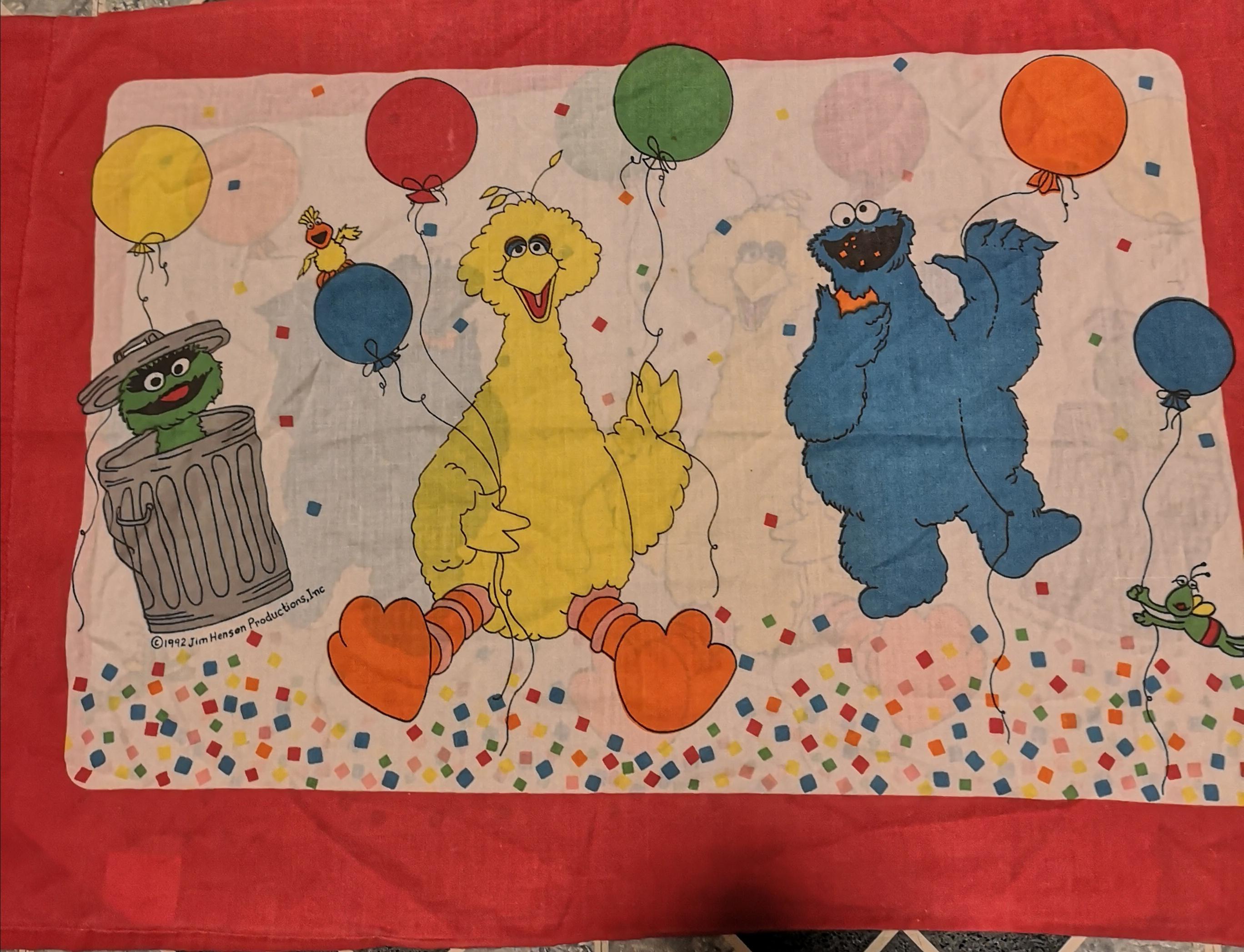 Vintage Sesame Street 9 Piece Bedding Set - Etsy