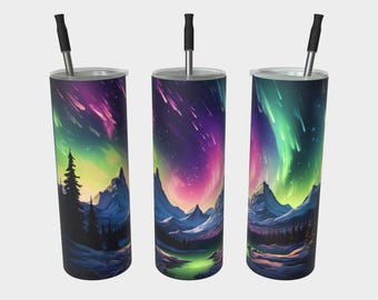Northern Lights/Aurora Borealis Tumbler