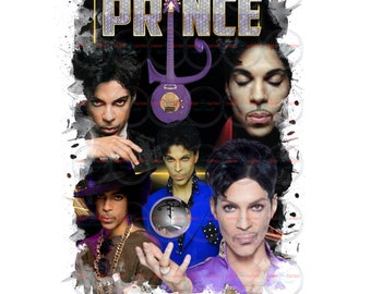 Celebrity T-shirt | Prince T-shirt | Custom T-shirt | PNG | Template | Backdrop | Background | Canva | Celebrity Images